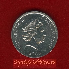 цент 2003 года Острова Кука